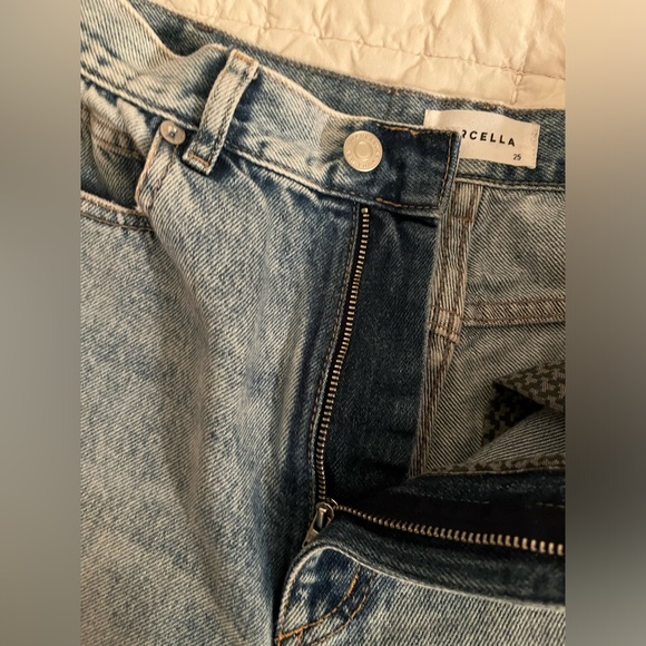 Marcella NYC - Francis Jean - Light Blue, 100% Cotton, Size 25 w/ 28” Inseam - Picture 12 of 15